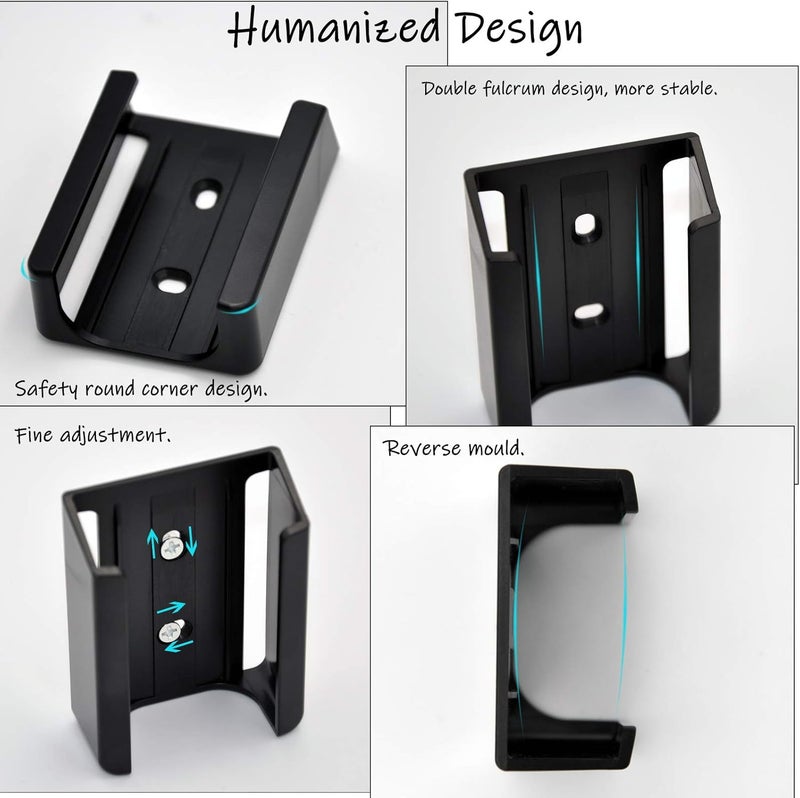 CENMING Ceiling Fan Remote Control Wall Mount Holder for Hampton Bay Home Decorators Collection Thermostatic Remote Model HD3 2AAZPHD3 KUJCE10320 TR222A 68108 98108 UC7225T (2 Pack) - Image 4